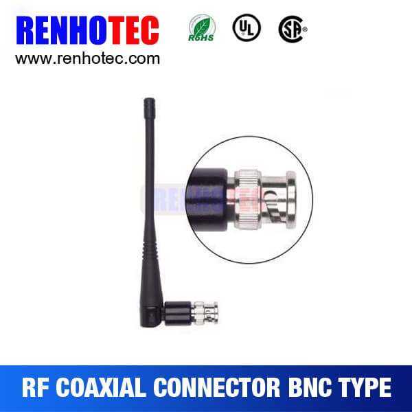 BNC Plug Coaxial RF Electronic Connectors Radio Antenna